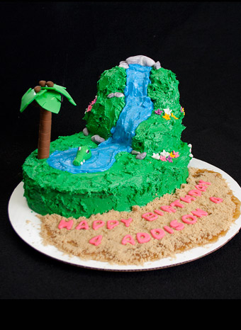 Island cake