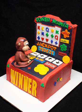 Slot Machine Birthday Cake
