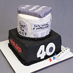 40th Birthday Cake