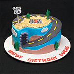 Cars Themed Cake