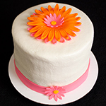 Orange Flower Cake