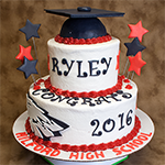 Milford High School Graduation Cake