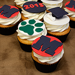 Milford High School Graduation Cupcakes