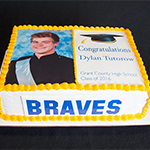 Grant County High School Graduation Cake