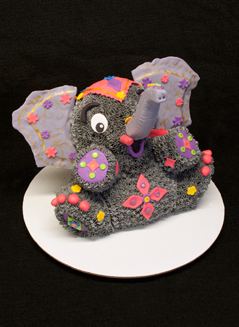 Indian Elephant Cake