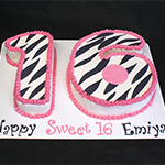 Zebra Stripe Cake