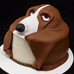 Basset Hound Cake