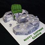 Hulk Cake