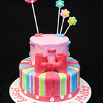 Cake for a Minnie Mouse Party