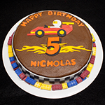 Lego Race Car Cake