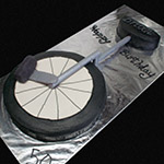 Unicycle Cake