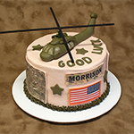 Blackhawk Cake