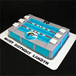 Cincinnati Marlins Cake