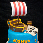 Pirate Ship Cake