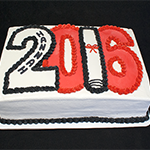 Milford High School Graduation Cake
