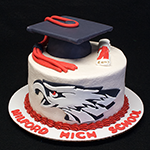 Milford High School Graduation Cake