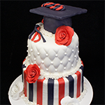 Flower Grad Cake